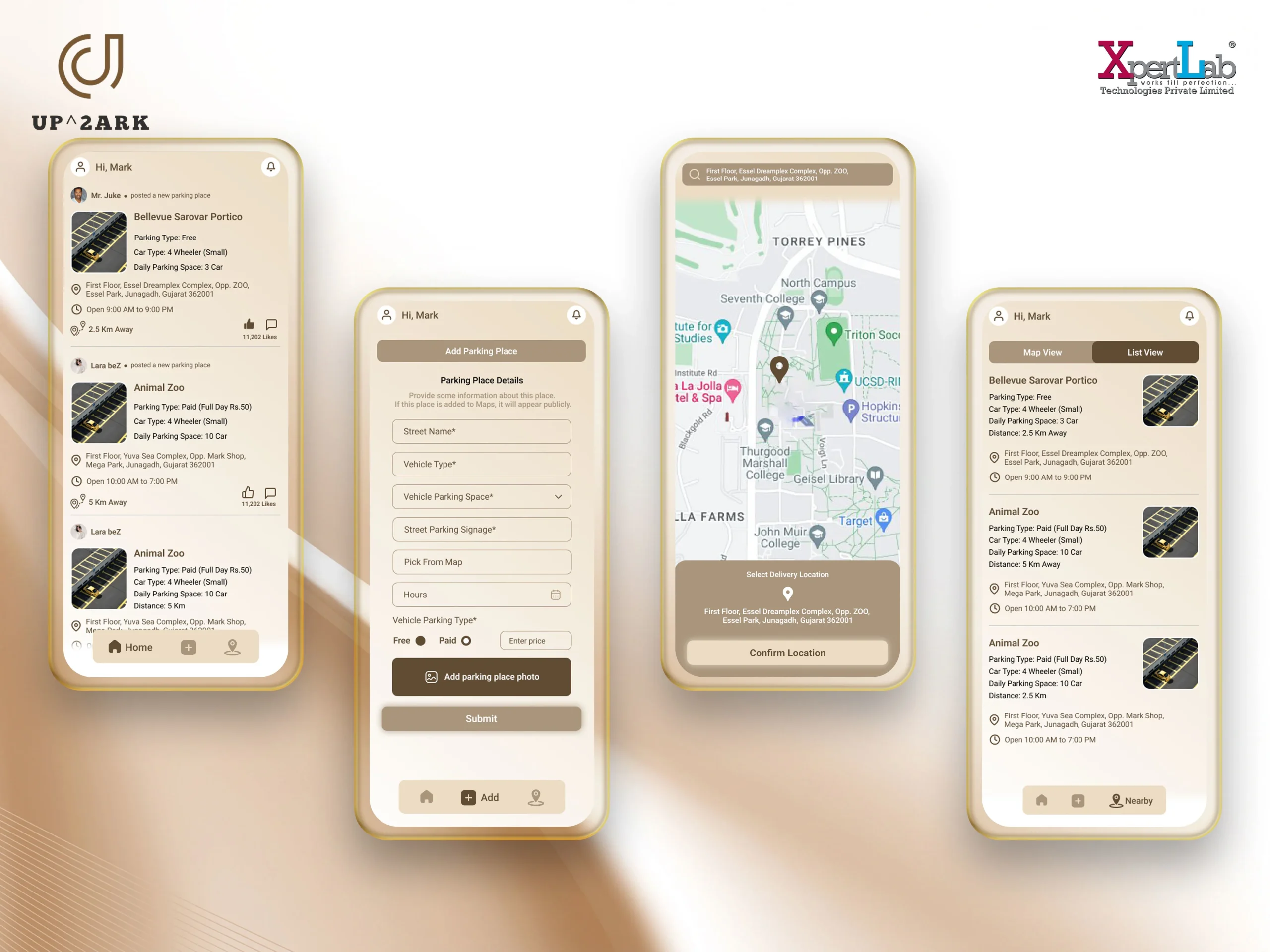 XpertLab Technologies Private Limited Mobile App Development Detail Page UP^2ARK-1